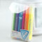 齐心（COMIX）欢颜荧光笔记号笔创意醒目萤光笔办公学习标记笔学生重点 6色 6支/盒装