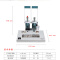 齐心CM-4008财务装订机 手动打孔机热熔铆管会计档案凭证装订机