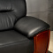 （ZHONGWEI）办公沙发会客沙发接待沙发商务沙发三人位 牛皮