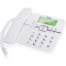 飞利浦 CORD118 双接口免提家用电话机座机电话办公固定电话机来电显示有线坐机固话机   白色