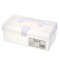 家用医用日用药箱收纳箱手提整理箱透明塑料盒子 白色 大号