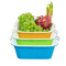 茶花（CHAHUA） 洗菜篮沥水篮滤水筛双层两用果蔬沥水筛滤水筐水果盘大中号可选 绿色 中号1161