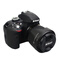 JJC 尼康AF-P 18-55mm(VR)镜头套机D3200 D3300 D3400 D3500 D5300 D5600单反相机配件HB-N106遮光罩55MM