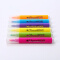 6支装 齐心荧光笔记号笔彩色荧光重点标记笔彩色笔水彩笔6支套装 6个颜色