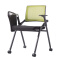 培训椅带写字板折叠椅办公会议椅学习椅-绿色