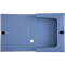 齐心(Comix) 6个装 55mm粘扣档案盒/文件盒/A4资料盒 A8055-6 蓝色 办公用品