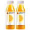 零度果坊 鲜榨果汁饮料 橙汁饮料无添加果蔬汁300ml*12瓶