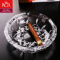 意大利RCR傲柏系列原装进口 男士烟灰缸 烟碟 经典款式 水晶烟缸
