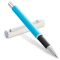 齐心（COMIX）GP5008 绚彩系列金属中性笔/水性笔/签字笔(赠1支笔芯)0.5mm 蓝色