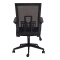 电脑椅书房椅升降转椅办公椅职员椅经理椅-黑色