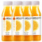 零度果坊 鲜榨果汁饮料 橙汁饮料无添加果蔬汁300ml*12瓶