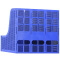 金得利（KINARY）SN106 高级资料架文件筐文件栏 6格 蓝色