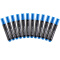 齐心(Comix)蓝色粗头物流油性记号笔大头笔 12支/盒 MK818