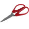得力（deli） 办公文具 6036剪刀 办公剪刀 事务剪刀 家用剪刀 红色