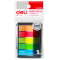 得力（deli） 彩色标签9060荧光标签贴纸指示贴便利贴便条纸荧光指示标签 44*12mm