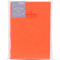 得力（deli） 笔记本子彩色皮面本商务本子本册56k/25K A款56K活力系列(3184)橙色