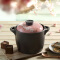 美厨（maxcook）陶瓷煲养生煲 3.5L砂锅炖锅 手工彩釉耐干烧 樱花系列 MCT470
