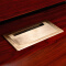 老板桌总裁桌大班台办公桌油漆实木贴皮经理桌2.8米+8门书柜