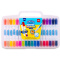 得力（deli） 70666 双头印章水彩笔36色儿童可水洗彩笔幼儿彩色笔套装 1盒装