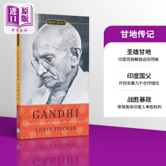 英文原版Gandhi 甘地/Signet/甘地传记/世界伟人传记