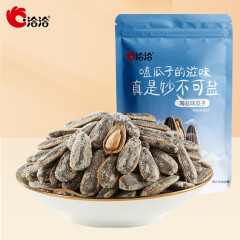 洽洽 海盐瓜子500g休闲零食炒货 瓜子葵花籽小吃 海盐味500g*1 袋