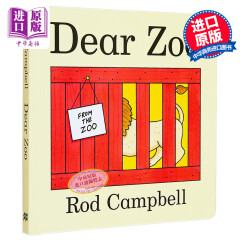 亲爱的动物园 英文原版 Dear Zoo 进口童书 立体翻翻书  吴敏兰书单
