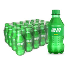 雪碧 Sprite 柠檬味 汽水 含汽饮料 300ml*24瓶 整箱装 可口可乐出品 新老包装随机发货