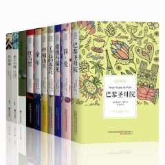 世界名著 文学著作 文学名著 十大名著【全10册】基督山伯爵简爱巴黎圣母院红与黑