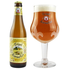 比利时进口啤酒 卡美里特啤酒加酒杯套装 1瓶啤酒加1个酒杯套装