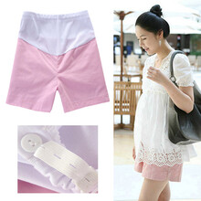 <em>孕妇</em>装夏装<em>短裤</em> 三分<em>托腹</em>裤 热裤 清凉薄款 粉色