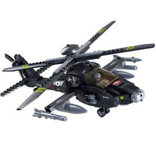 小鲁班乐高式拼装玩具男孩 军事积木儿童益智