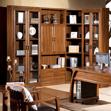 汤美斯家具 现代中欧美式乌金木色 简约实木六