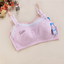 爱菲索 中小学生<em>少女</em>内衣 纯棉发育期无钢圈胸
