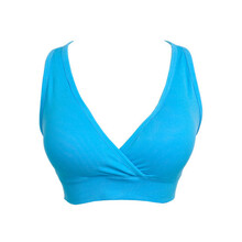 歆尼娅运动内衣 聚拢跑步<em>无钢圈文胸</em> 深V领瑜