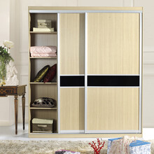 宜家逸居 平板移门衣柜2010-A款, 2.1m*2.4m,金