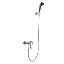 箭牌卫浴洁具 单把挂墙淋浴龙头A3313C 银色