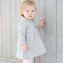 davebella 2013秋装女宝宝<em>开衫</em>裙式上衣DB19