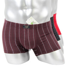 <em>金利来</em> 内裤男 <em>平角</em>裤 竹纤维抗菌印花<em>短裤</em> U凸