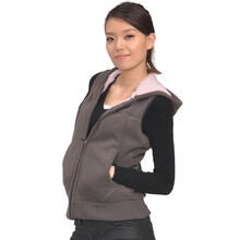 双星<em>马甲</em>夹克<em>女款</em>秋冬新款<em>休闲</em>加绒加厚<em>马甲</em> 