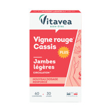 Vitavea法国原装进口红藤纤腿丸50粒/盒