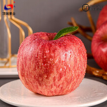 洛川苹果  陕西水果红富士苹果时令生鲜 单果重量 180-200g 水果果径75mm 新鲜水果 精美礼盒装15枚75精品-AAAAA