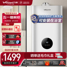 万和（Vanward）12升平衡式智能恒温燃气热水器 可装浴室 JSG24-310W12 液化气 20Y