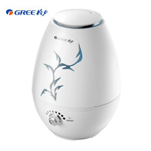 格力（GREE）加湿器 3L容量 静音迷你办公室卧室家用加湿孕妇婴儿可用 SC-3003-WG 白色