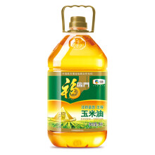  
福临门 食用油 非转基因压榨一级黄金产地玉米胚芽油5L 中粮出品