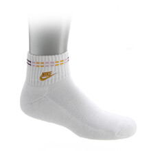 耐克袜短筒袜子女毛巾袜运动袜 女子绚彩中筒