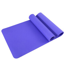 蒙拓嘉 瑜伽垫女初学者加长防滑运动垫子 男女8MMTPE无味健身垫 浅紫色