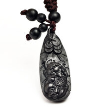 风水阁桃木貔貅钥匙扣钥匙链 招财转运 树叶款