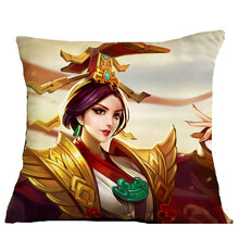 芈月-大秦宣太后 中号枕45x45高雅丝滑亮缎
