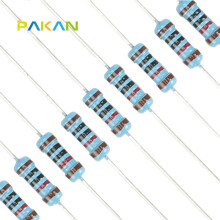 PAKAN 1/2W精密电阻 0.5W色环电阻 金属膜电阻0.5W 10K 精度1% (100只)