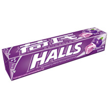 荷氏 HALLS 蓝莓口味薄荷糖34g